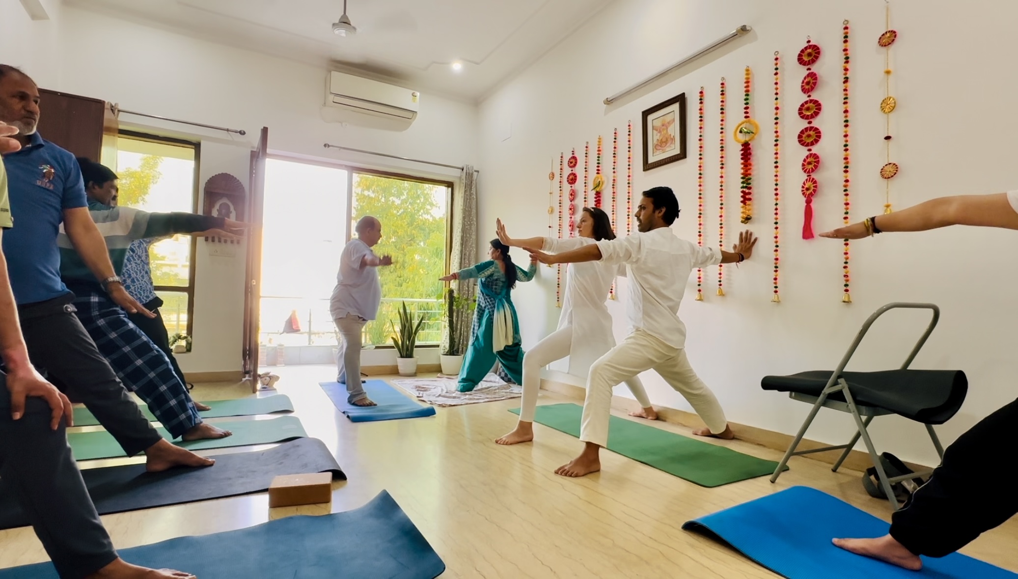Yoga class – We Love Yoga India